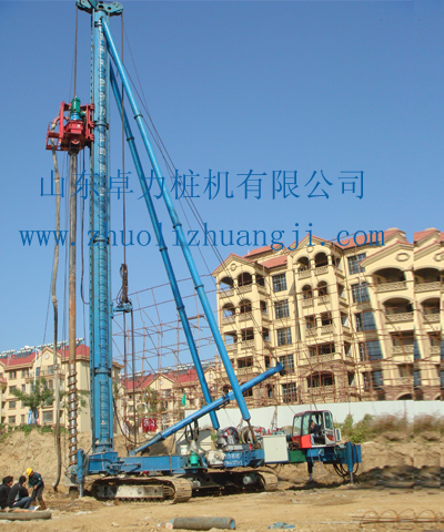 螺杆螺纹桩机